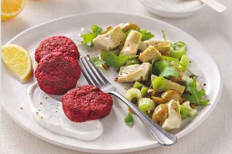 Croquettes de betteraves et quinoa