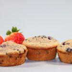 Muffins aux bleuets sans gluten. Recette faible en FODMAP. ÉPITHÉLIA- Clinique de santé digestive. Équipe de nutritionnistes.