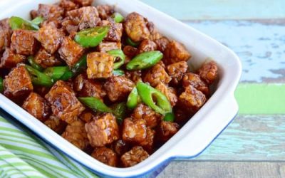 Bouchées de tempeh asiatiques