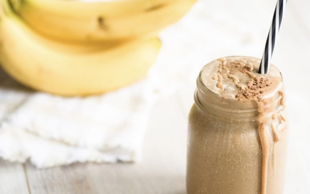 Smoothie protéiné au cacao