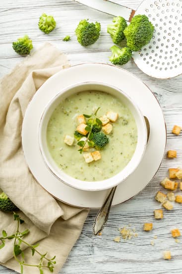 Potage repas aux brocolis