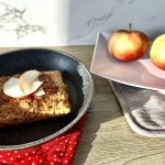 Tempeh aux pommes caramélisées à l'érable