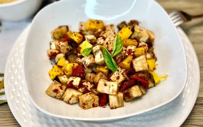 Ratatouille de tofu à la courge