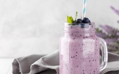 Smoothie aux bleuets, ﹤ en FODMAP