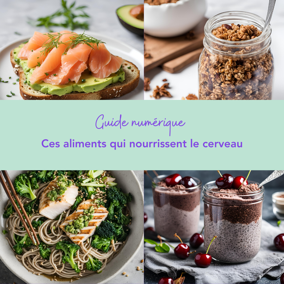 Guide numérique. Ces aliments qui nourrissent le cerveau. ÉPITHÉLIA- Clinique de santé digestive.