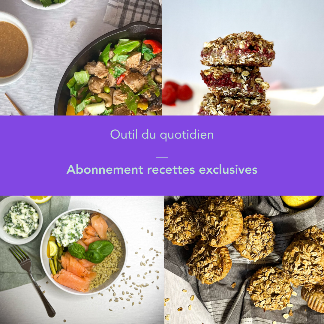 Outil du quotidien - Abonnement banque de recettes exclusives. ÉPITHÉLIA- Clinique de santé digestive