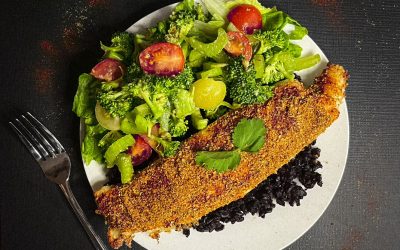 Poisson en croûte aux saveurs Tex-mex