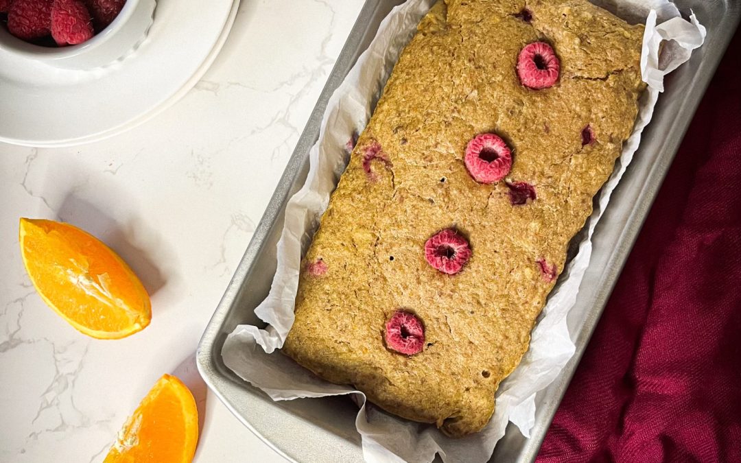 Pain aux framboises et à l’orange