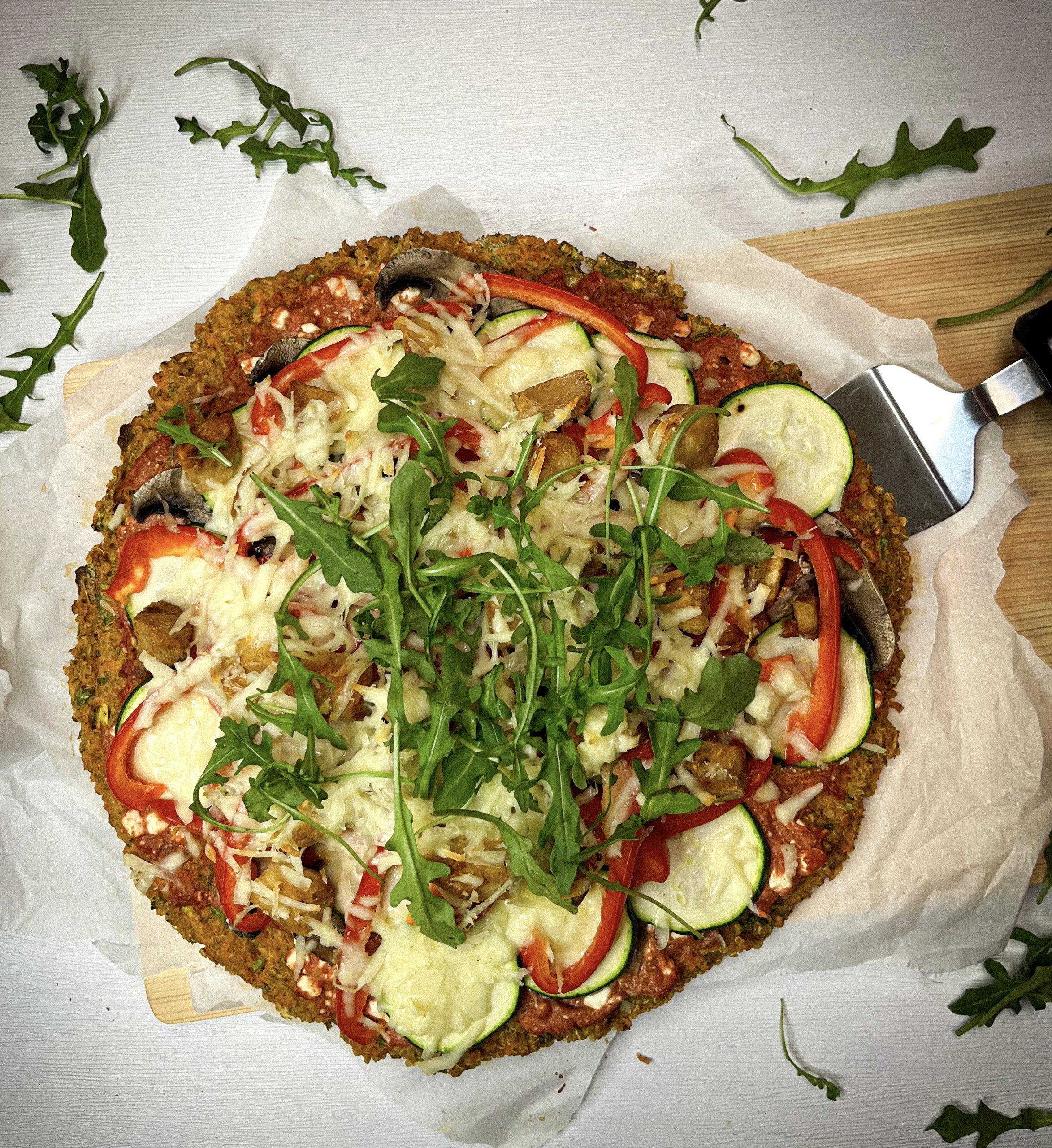 Pizza faible en FODMAP