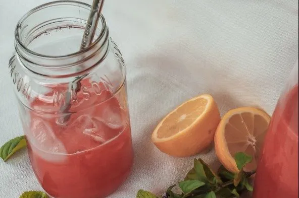 Limonade à la framboise