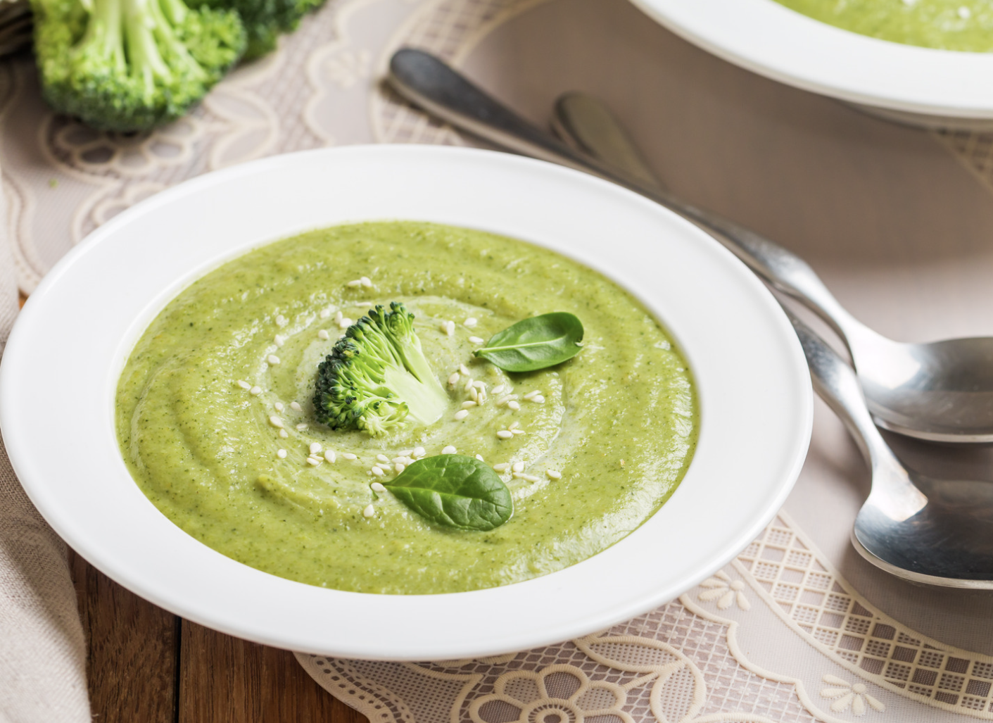 Potage repas au brocoli. ÉPITHÉLIA- Clinique de santé digestive.