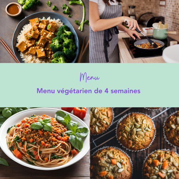 Menu végétarien