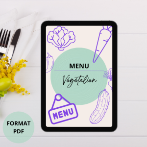 Menu végétalien