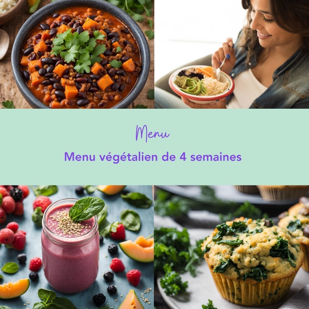 Menu végétalien. ÉPITHÉLIA- Clinique de santé digestive