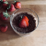 Pudding de chia au chocolat