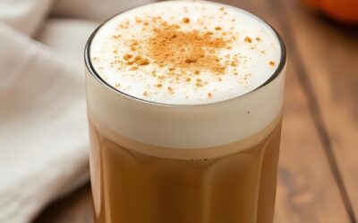 Spiced pumpkin latte