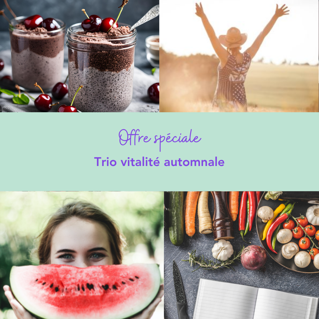 Trio vitalité automnale
