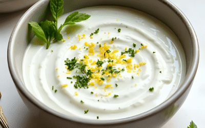 Sauce tzatzíki maison (faible en FODMAP)