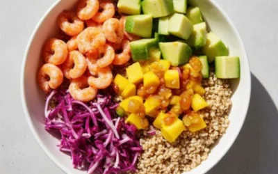 Nordic Shrimp Bowl with Mango Salsa