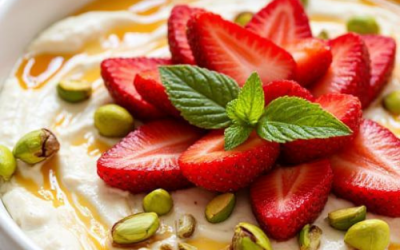 🔒Trempette fouettée aux fraises