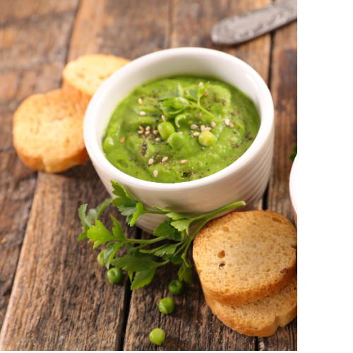 🔒Trempette protéinée au pesto